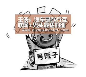 王侠:汽车是践行互联网+势头最猛的细分行业【爱游戏真人】(图2) 爱游戏真人